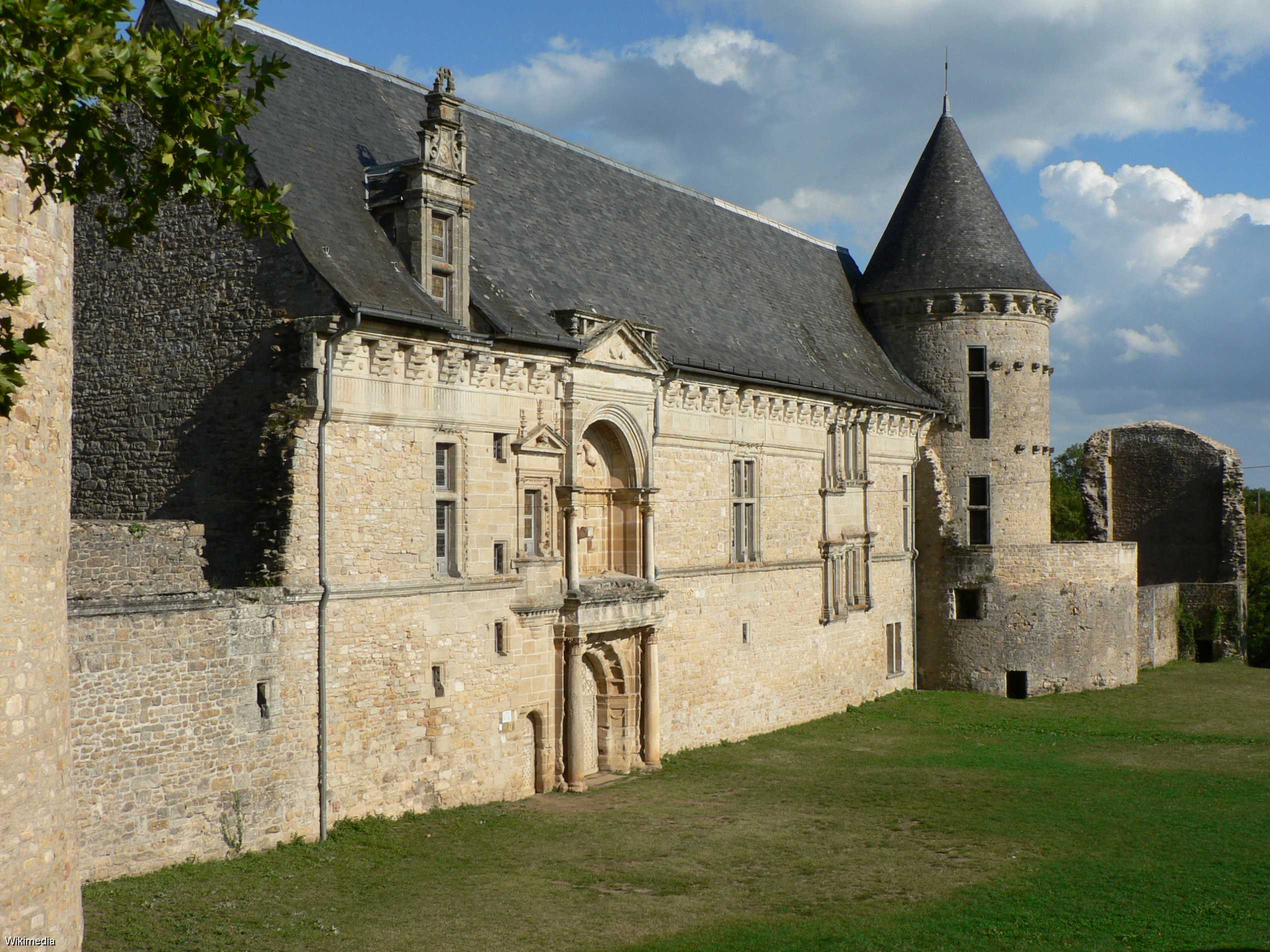 Château d’Assier dans le Lot