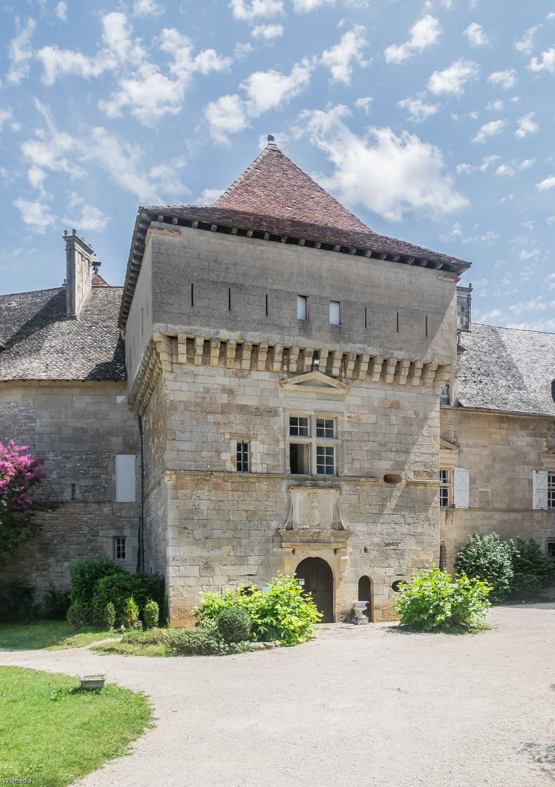 Le château de Cénevières (Lot)