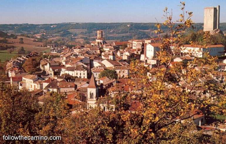 La tour de Montcuq (Lot)